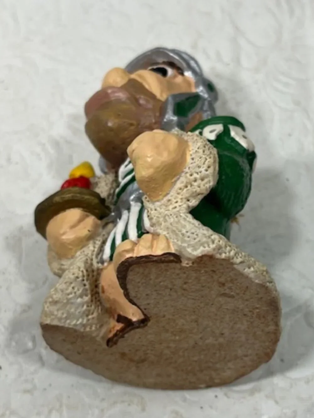 VTG Michigan State University Sparty Mascot Christmas Ornament Collectible 3.5